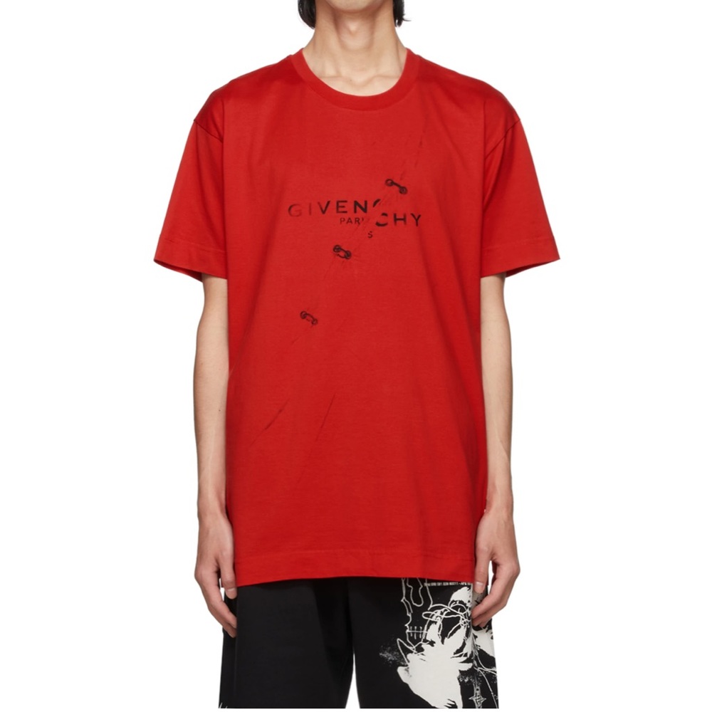Givenchy Trompe Ring Logo Graphic Tee